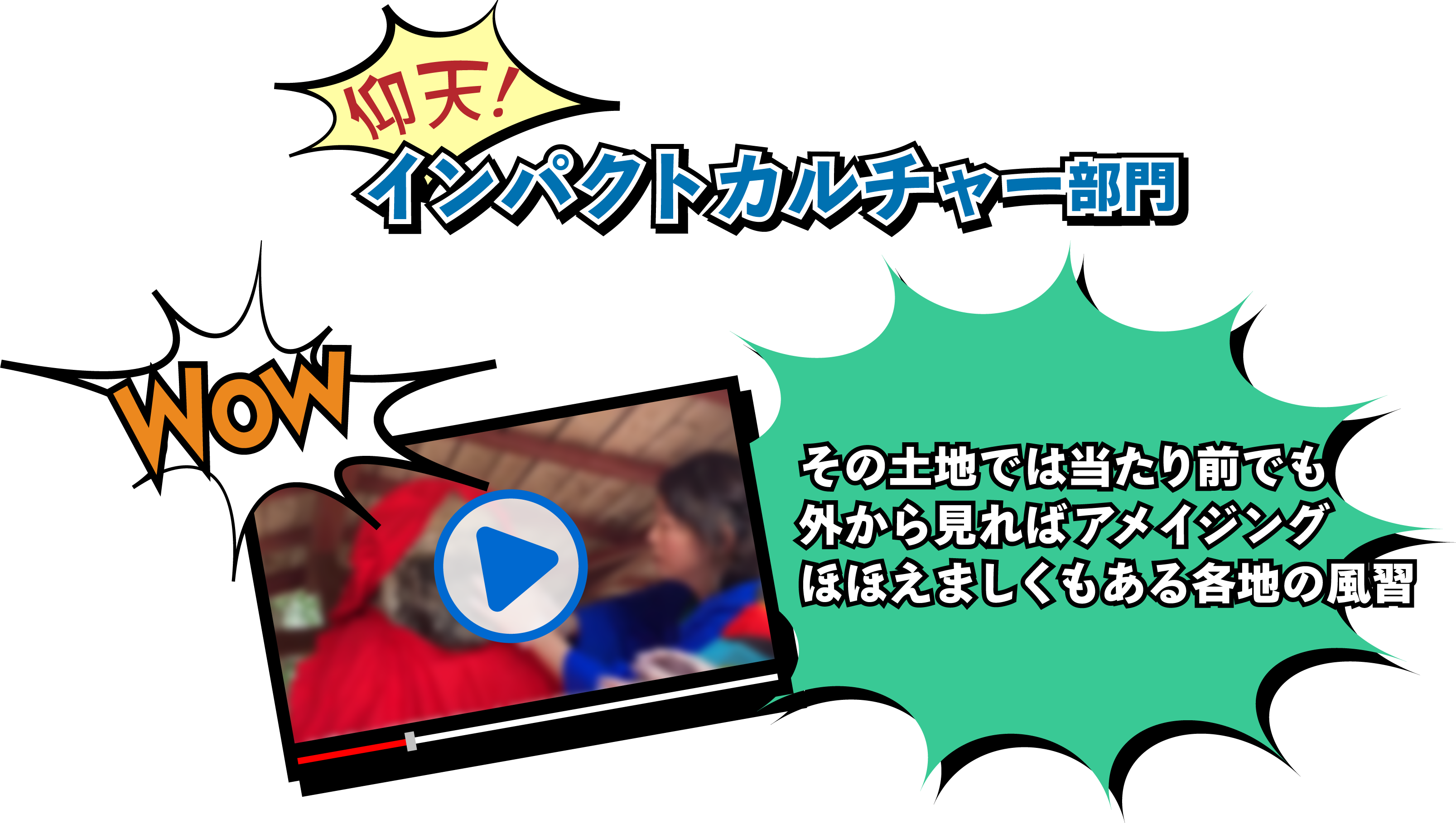 仰天！インパクトカルチャー部門